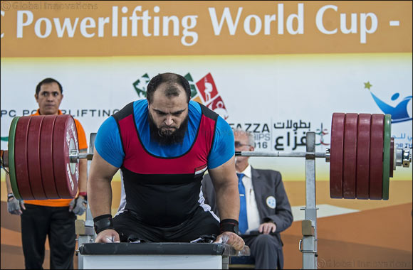 Khalaf picks up bronze as top two break new ground - Seventh Fazza IPC Powerlifting World Cup 2016