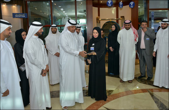 Under the Motto �We Care� Dubai Customs Director Inaugurates �Employees Happiness Meter'