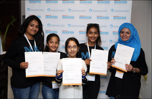 A talented pool of hackers! Caddie, a car-pooling app for women emerges as the winner of The Meera Kaul Foundation's Women in STEM Smart City Hackathon 2016 