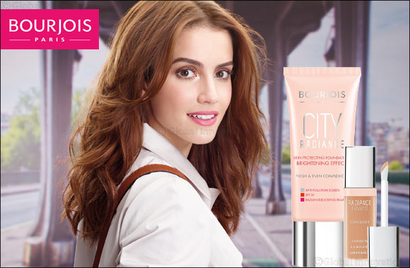 BOURJOIS : City Radiance anti-pollution foundation & concealer.