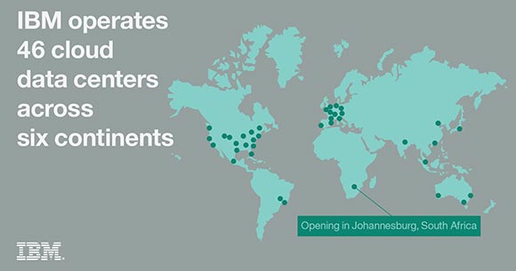 IBM Opens First Cloud Data Center in South Africa