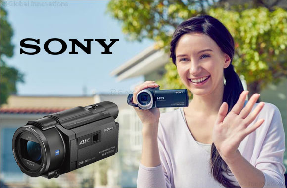 Preserve Life's Most Precious Moments in 4K  with Sony's New Handycam� Line Up