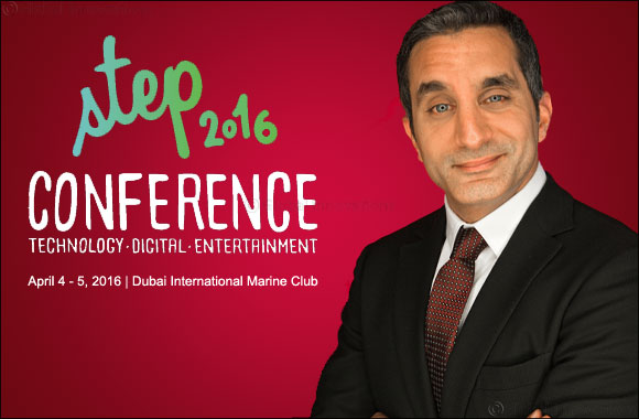 Bassem Youssef announced as Step Conference keynote speaker