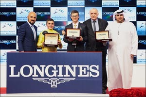 Longines timed the prestigious races of the Dubai World Cup