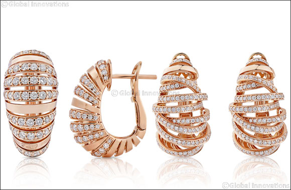 Liali spiral design earrings