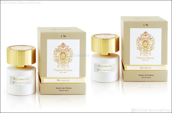 Tiziana Terenzi unveils stellar creations inspired by the moon; Andromeda and Cassiopea