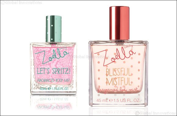 Get Misty-Eyed with Zoella's range of Body Mists