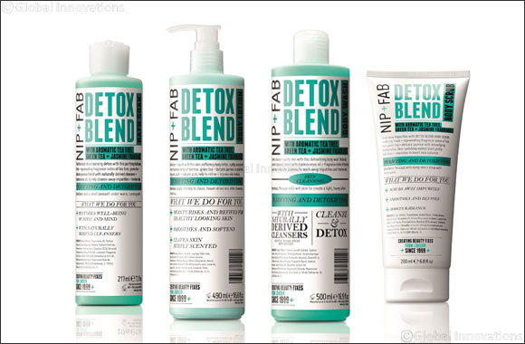 Relax your body and mind with Nip+Fab Detox Blend range
