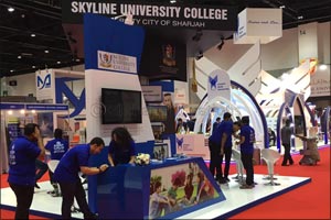 Skyline University College's (SUC) Successful Exhibition at GETEX 2016