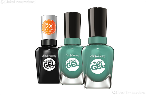 SALLY HANSEN presents the COLOR of the MONTH: �Miracle Gel S-Teal the Show�