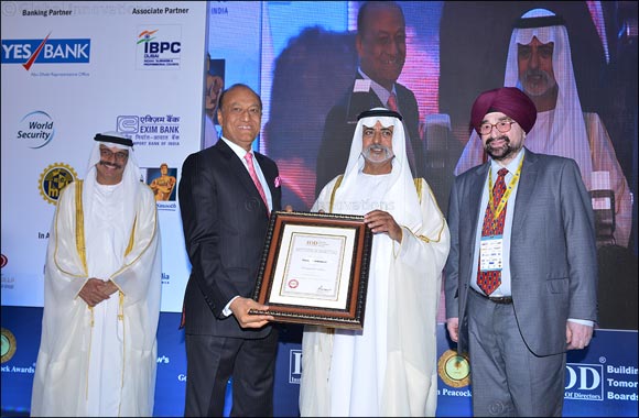 Nikai Group Chairman Paras Shahdadpuri receives �Distinguished Fellowship' by India's Institute of Directors