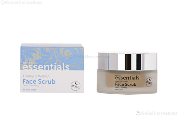 Herbal Essentials Skincare Beauty Edit - Honey & Walnut Face Scrub: The Ultimate All-Natural Exfoliator and Rejuvenator
