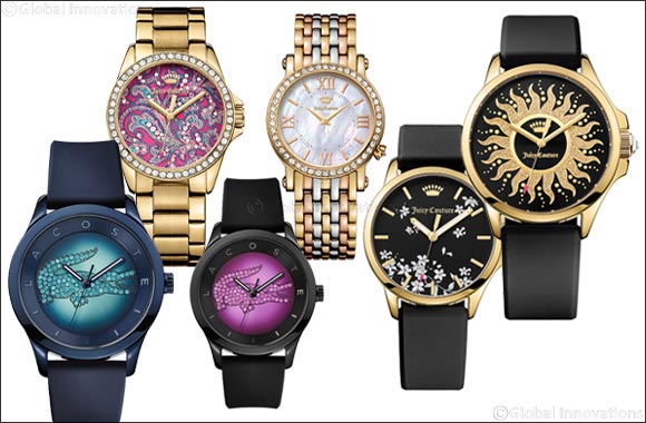 Season's collection from Juicy Couture and Lacoste Watches