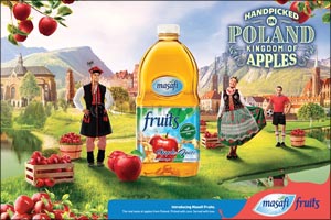 Masafi's �Handpicked from the Home of Fruits' Campaign Brings Refreshing Look to Its Juices Segment