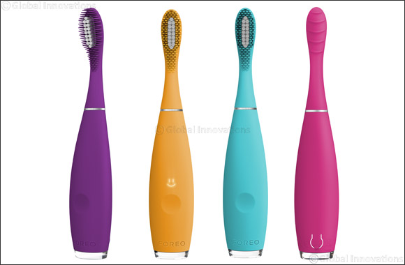 FOREO's ISSA Mini, an electric toothbrush designed just for kids