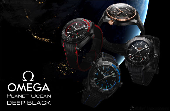 OMEGA Launches Planet Ocean Deep Black Collection