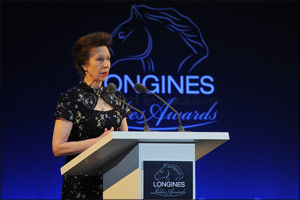 The Princess Royal honoured with the Longines Ladies Award 2016