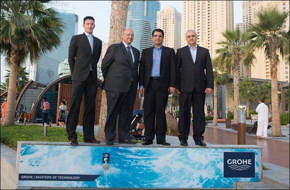 GROHE and THE BEACH opposite JBR announce new summer partnership