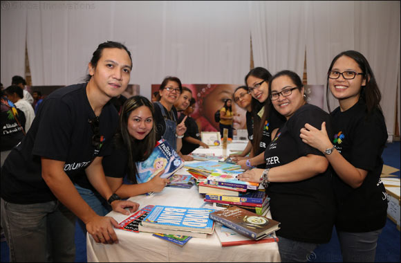 Over 400 Multinational Volunteers Help Dubai Cares Prepare Donation Boxes in Reading Nation Campaign
