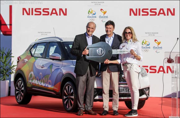 Rio 2016 Organizing Committee receives from Nissan the official vehicle fleet for the Rio 2016 Olympic and Paralympic Games