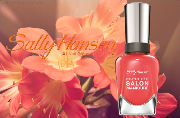 SALLY HANSEN presents the COLOR of the MONTH - August: Complete Salon Manicure �Kook a Mango�