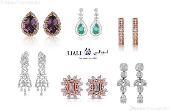 Glamorous diamond earrings from Liali