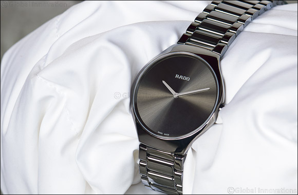 RADO - The True Thinline in marvellous monochrome