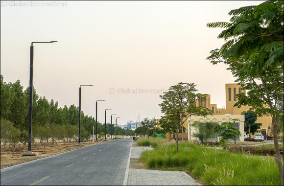 Abu Dhabi's Yas Island installs region's first sustainable, low-maintenance vertical solar street lighting system