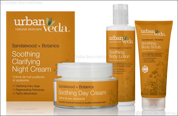 Soothe stressed skin with Urban Veda