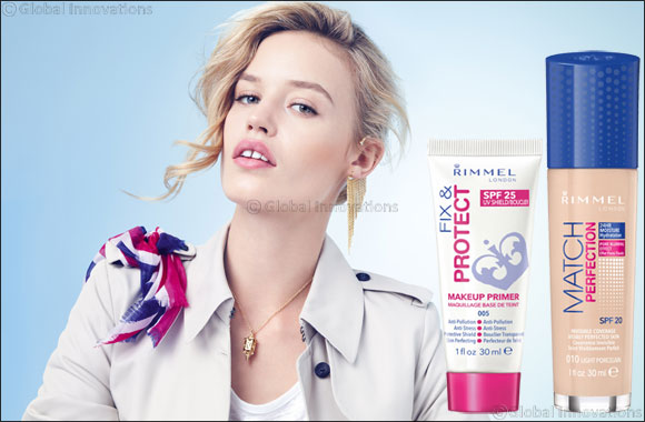 Ready to Meet Your Match?: Rimmel Introduces New Match Perfection Foundation with SPF 20 & Fix & Protect Primer with SPF 25