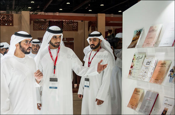 Hamdan bin Zayed Al Nahyan visits Hamdan bin Mohammed Heritage Center stand at ADIHEX 2016
