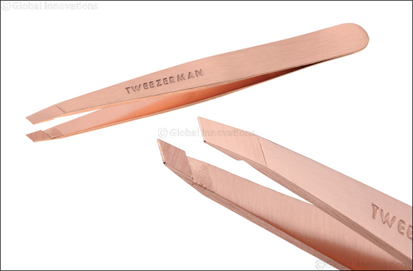 Tweezerman's Rose Gold Slant Tweezer: A Beloved Classic