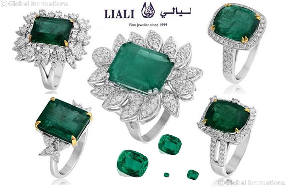 Emerald rings from Liali