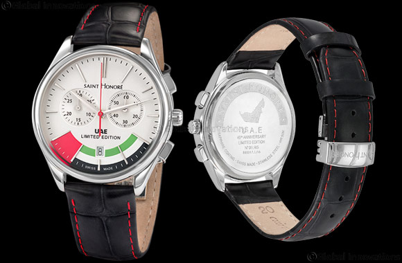 Saint Honore Celebrates UAE's 45th National Day With a Limited Edition Monceau Chronograph