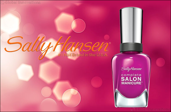 SALLY HANSEN presents the COLOR of the MONTH: Complete Salon Manicure 3.0 Cherry Cherry Bang Bang