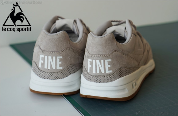 Le coq sportif is unveiling a brand new partnership with French music label Partyfine. The LCS R800 has been updated for the occasion in an elegant monochrome version.