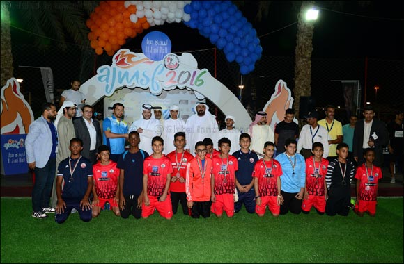 Sheikh Saeed bin Tahnoun honours winner of Al Jimi Mall Sports Fest