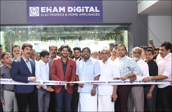 Film Star Dulquer Salman Inaugurates Eham Digital - largest Home Appliances & Electronics showroom