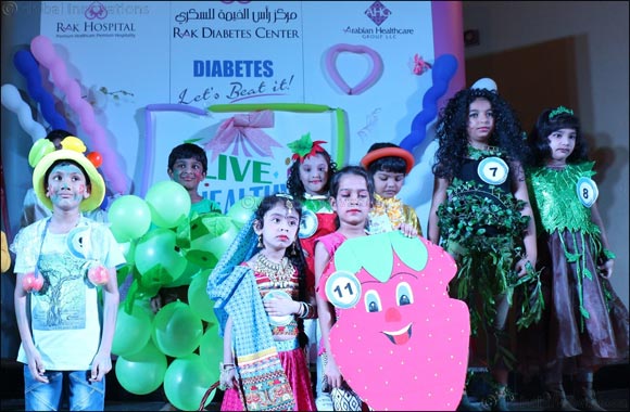 Children created Diabetes Awareness through a Fun Event