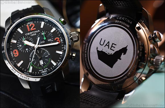 Certina Celebrates UAE's 45th National day with the DS Podium Big Size Chronograph
