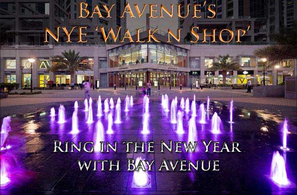 Bay Avenue's NYE �Walk n Shop' - Ring in the New Year with Bay Avenue
