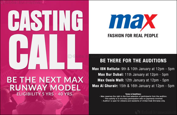 Casting Call: Max Fashion calls out �Real People� to showcase Spring Collection in February!