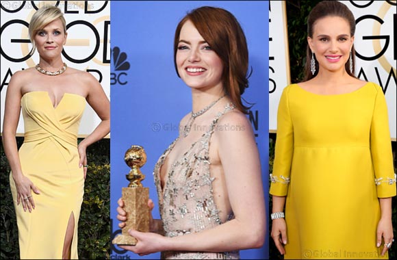 Tiffany Jewels Shine at the 2017 Golden Globe� Awards