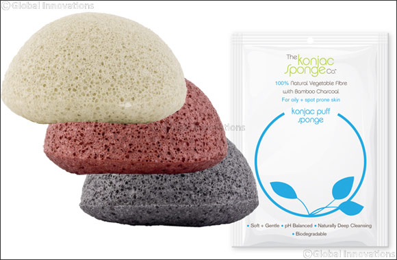 Renew the look and feel of your skin with The Facial Sponges from Konjac Sponge Company