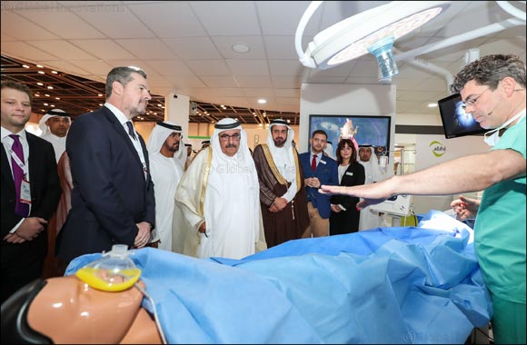 His Highness Sheikh Hamdan Bin Rashid Al Maktoum officially opens the Middle East's largest healthcare trade show, Arab Health Exhibition & Congress