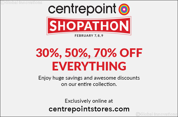 Centrepoint Launches Online Shopathon Event
