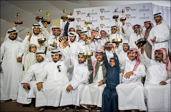 Qatar falconers dominate GCC event in Fazza Championship for Falconry Tilwah �Fakhr Al Ajyal'