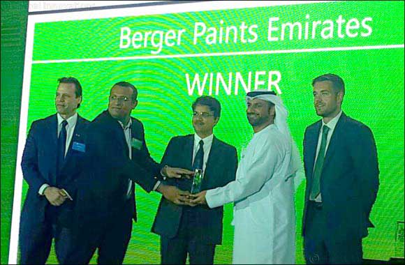 Berger Paint's �Colours of Arabia' Campaign Wins Gulf Sustainability and CSR Awards