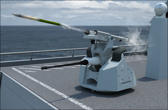 Siham Al Khaleej Technology, Leonardo and MBDA present their new �SIHAM3� combined Anti-Air and Anti-Surface Weapon System at IDEX 2017