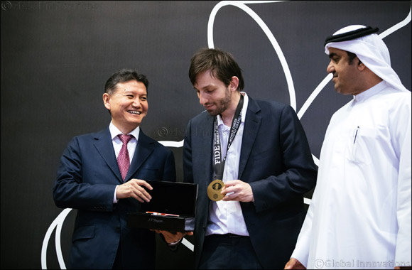 Winners of 2017 FIDE World Chess Sharjah Grand Prix awarded at the Closing Ceremony